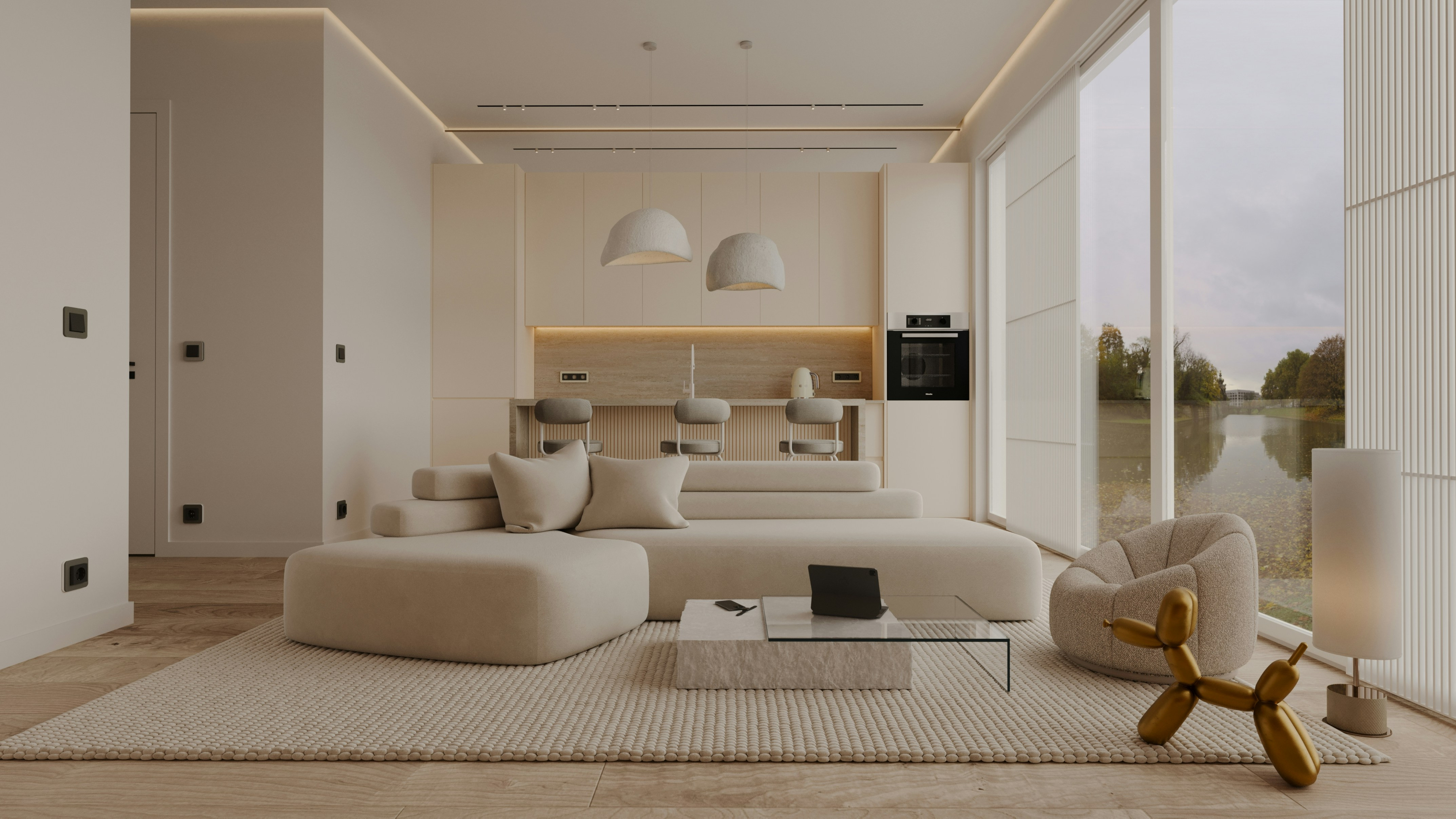 Modern luxury interior