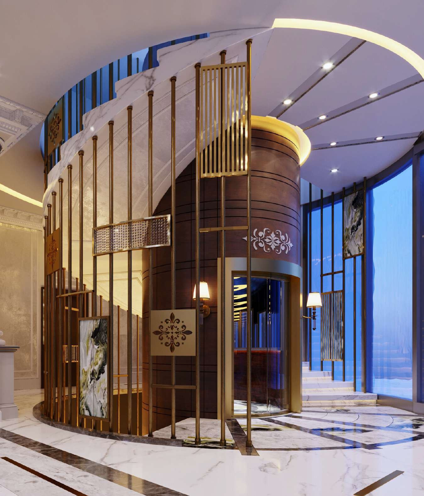 PRIVATE VILLA DESIGN & FIT OUT ABU HAMOUR